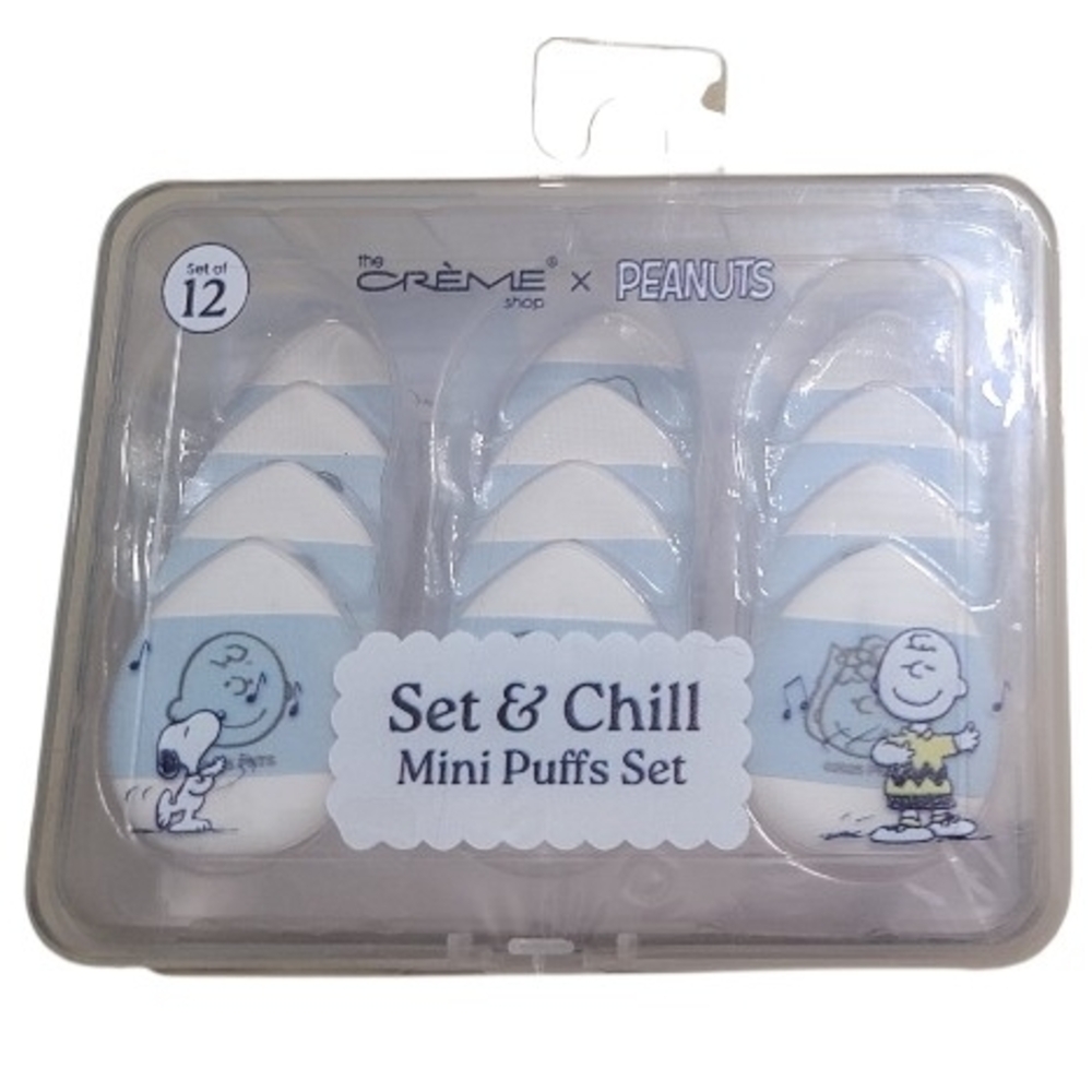 The Crème Shop x Peanuts Mini Puffs Set